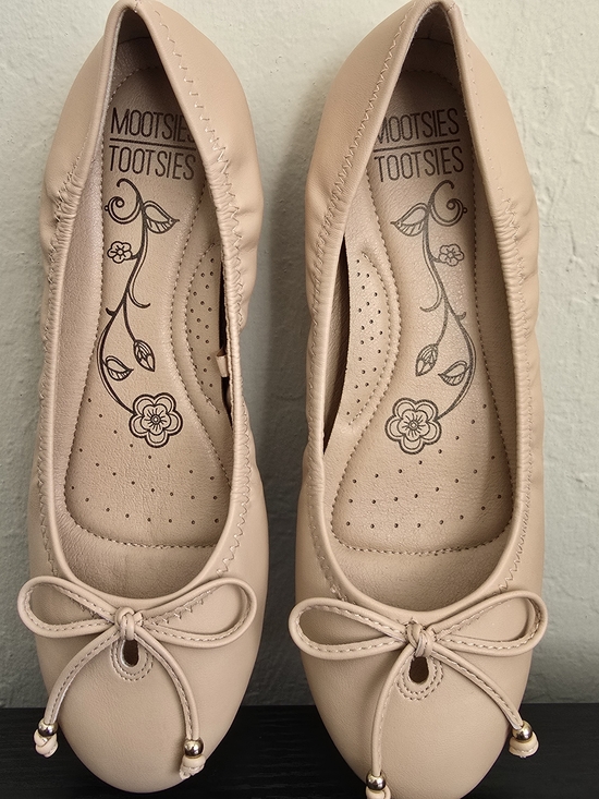 Mootsies Tootsies Shoes - New Mootsies Tootsies Blush Nude Ballet Flats